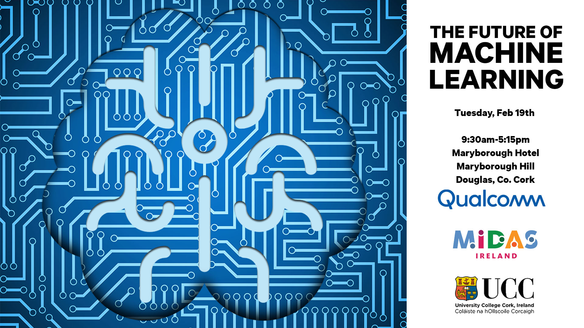 "The Future of Machine Learning" in association with MIDAS Ireland